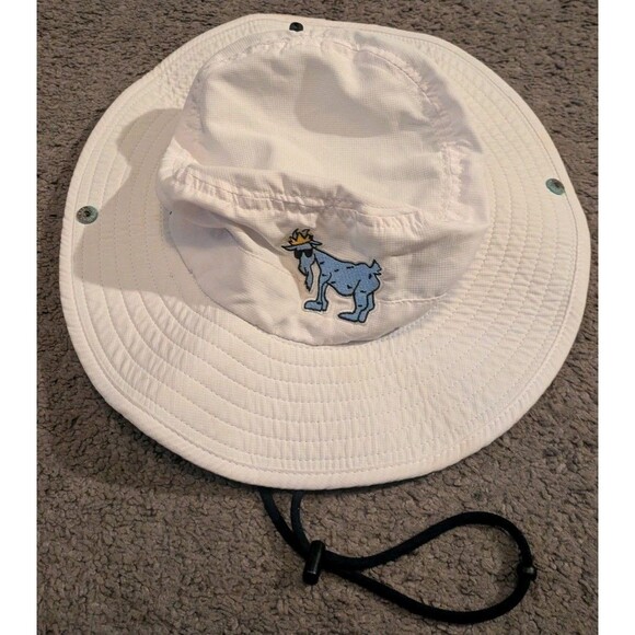 GOAT USA OG White Sun Bucket Hat OSFA - Picture 1 of 4